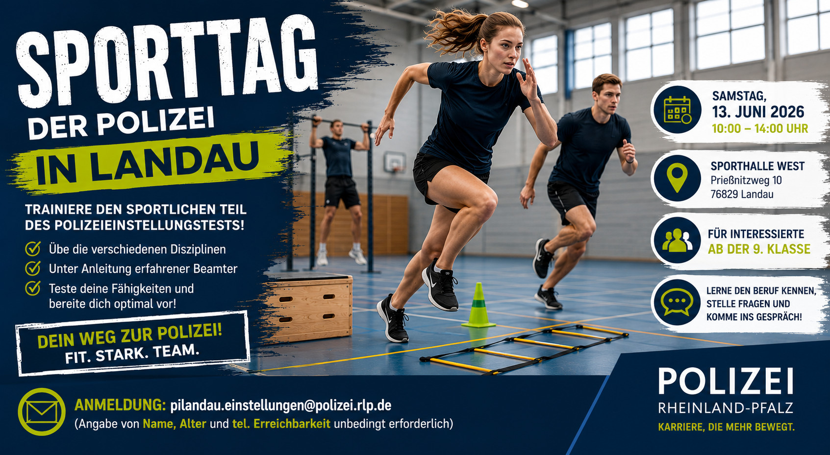FIT4POLICE - Fit für den Einstellungstest