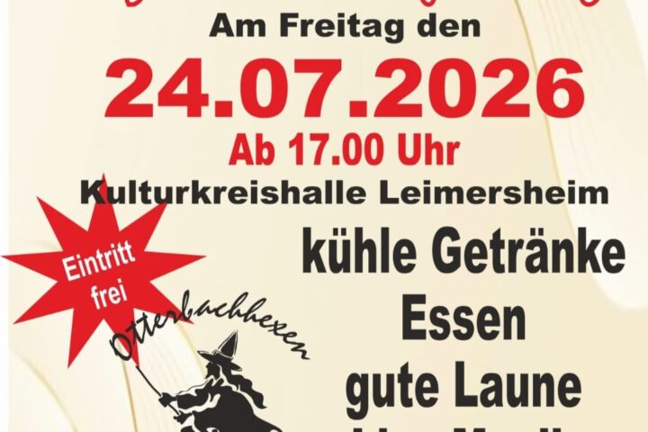 Afterworkparty Otterbachhexen Leimersheim