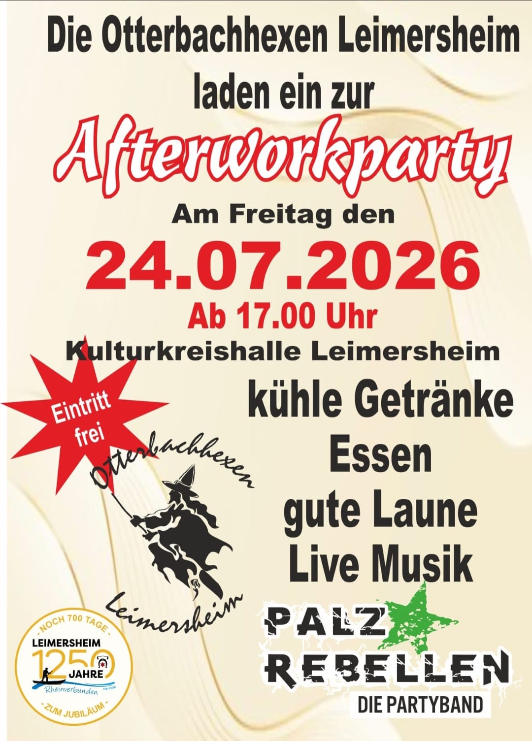 Afterworkparty Otterbachhexen Leimersheim
