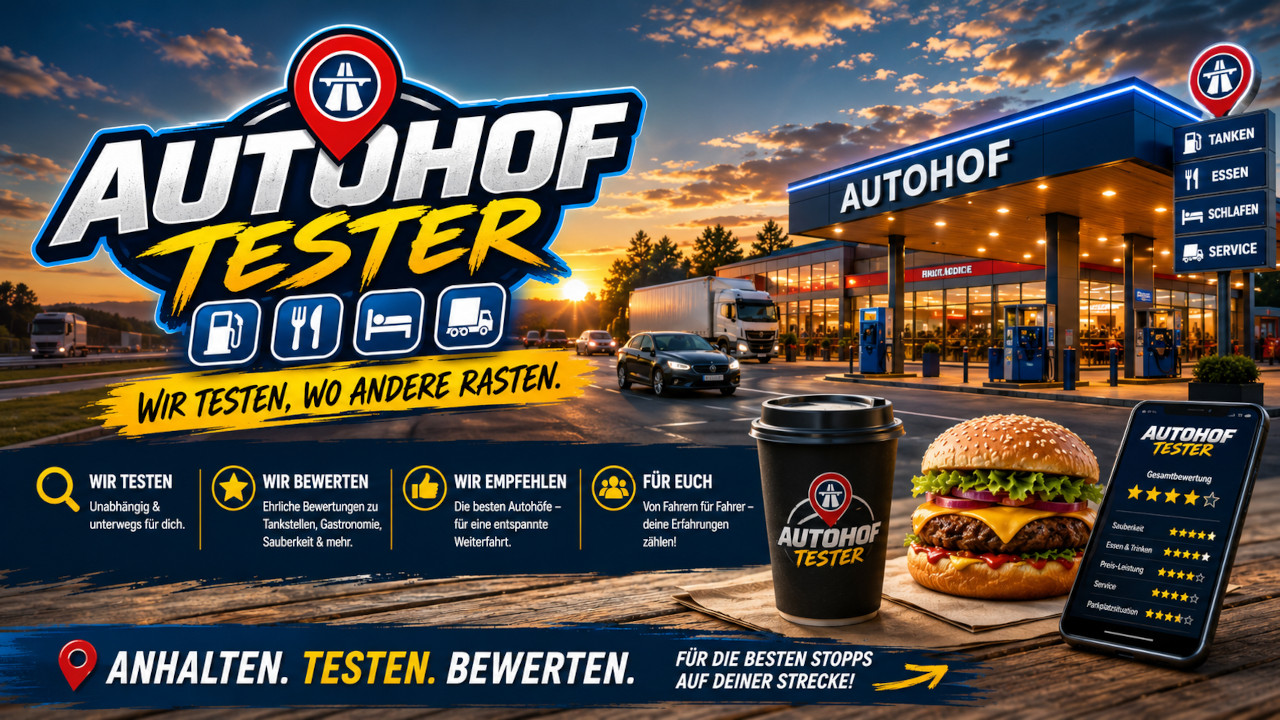Autohoftester – Das unabhängige Bewertungsportal für Autohöfe und Rastanlagen